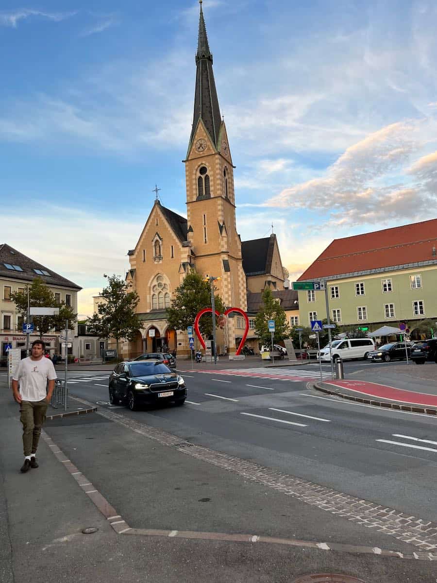 Anreise von Eystrup nach Villach