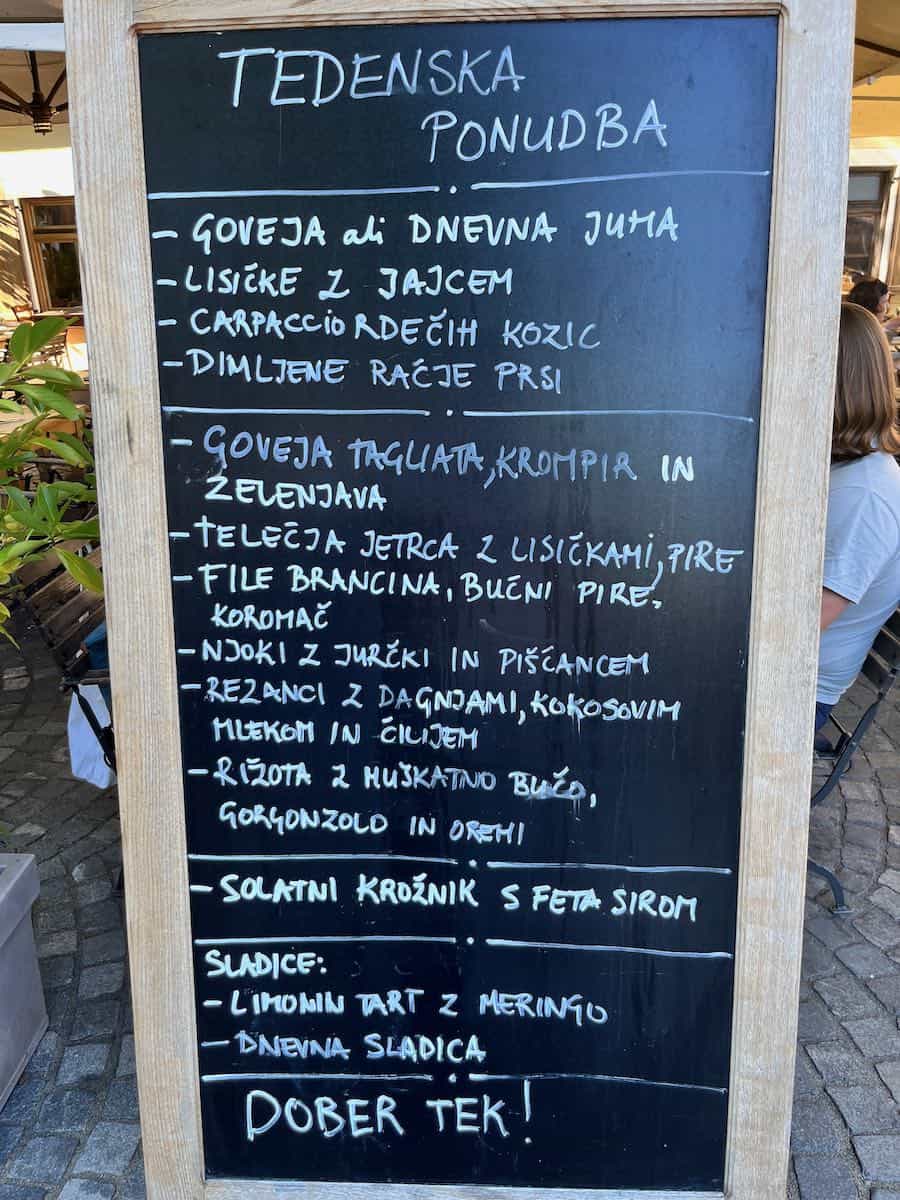 Von Bled nach Ljubljana