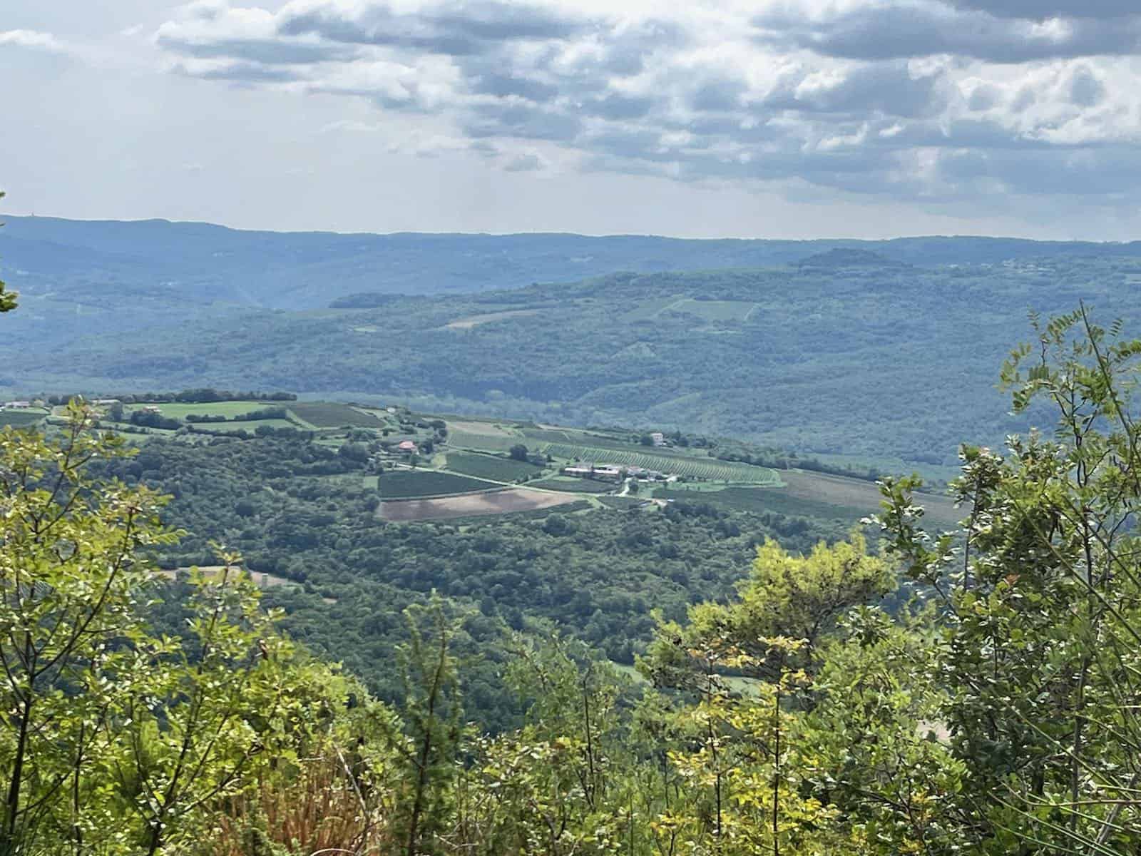 von Umag nach Buzet