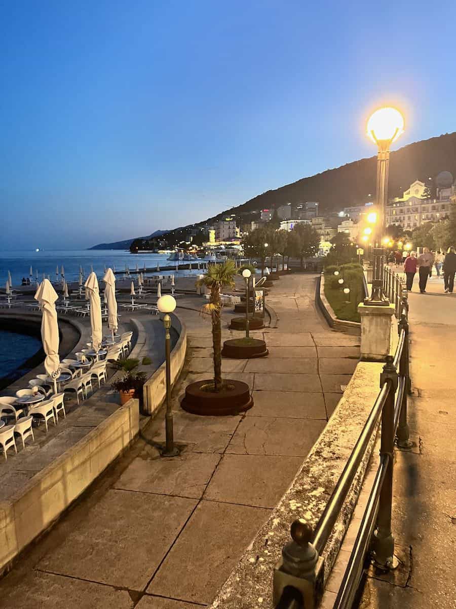 von Krnica nach Opatija