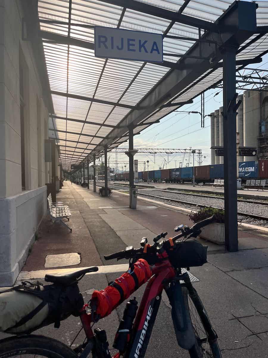 Abreise in Rijeka